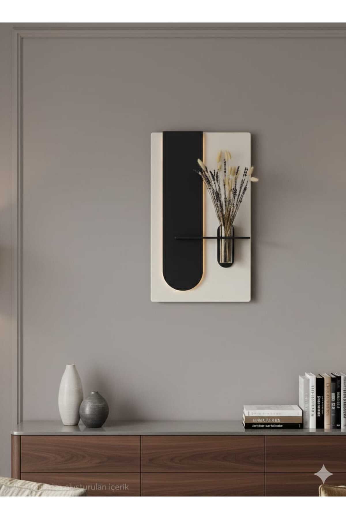 Decorvil 'Gölgeli Meydan' Led Tablo🌙