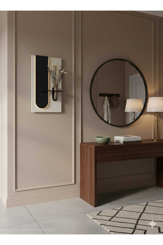 Decorvil 'Gölgeli Meydan' Led Tablo🌙