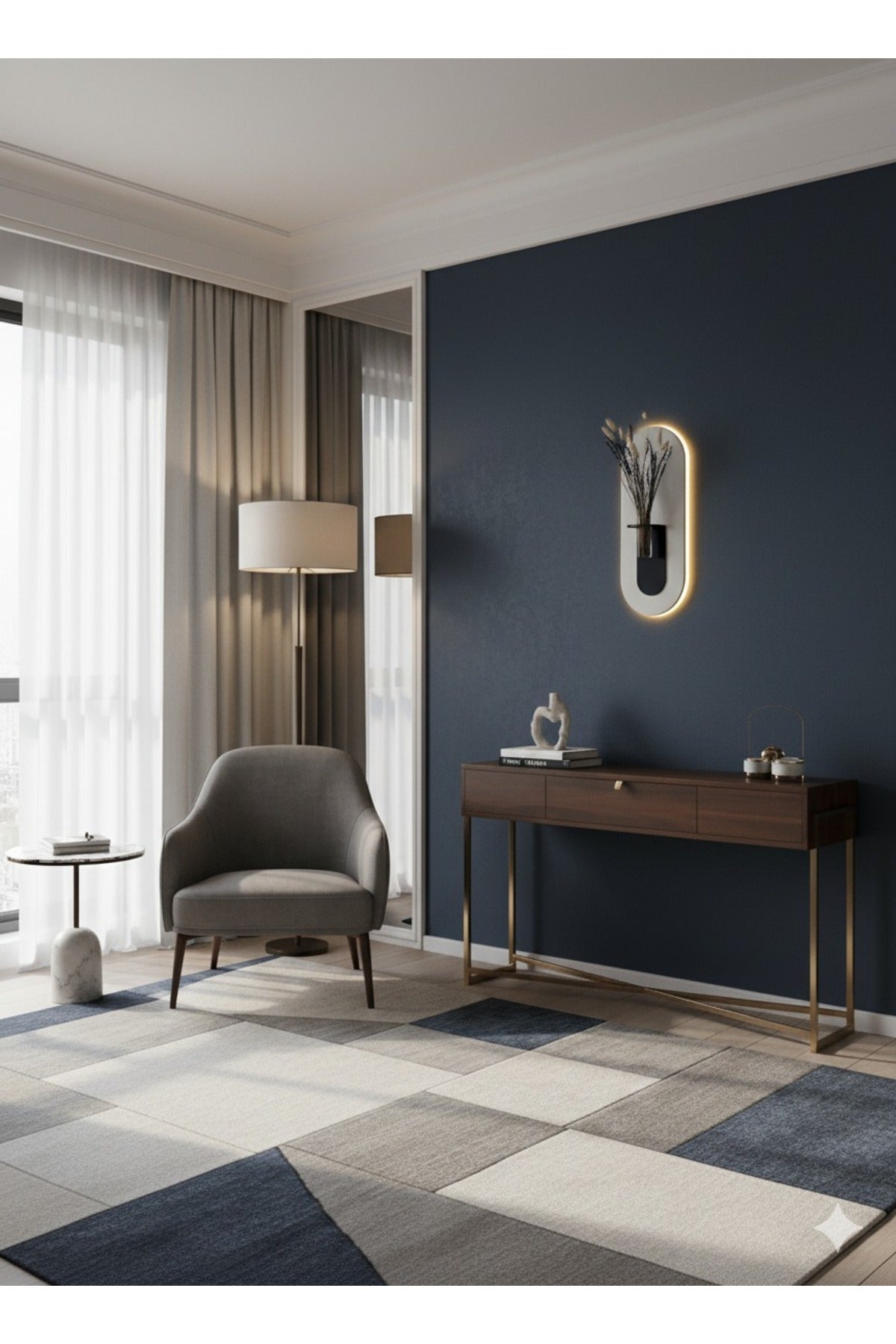 Decorvil 'Belirsiz Ufuk' Led Tablo🌙